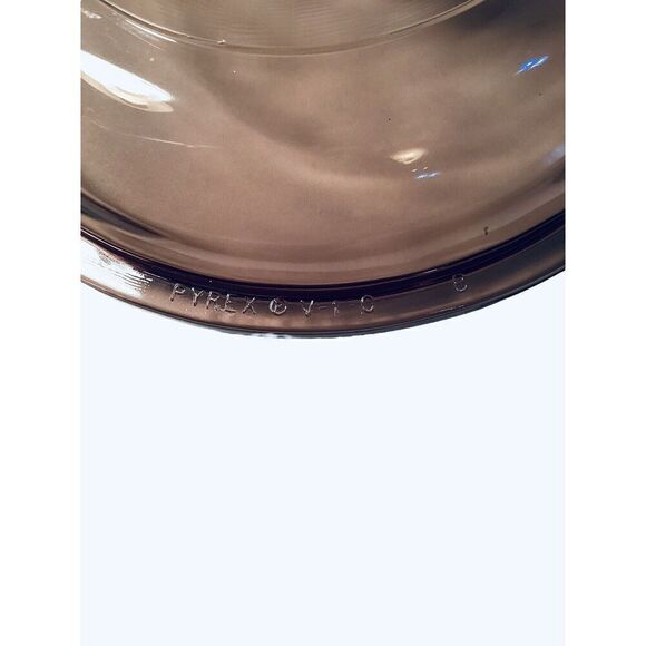 Pyrex V-I-C 28 Replacement 6.25” Lid Cranberry Glass for Saucepan - Picture 2 of 6